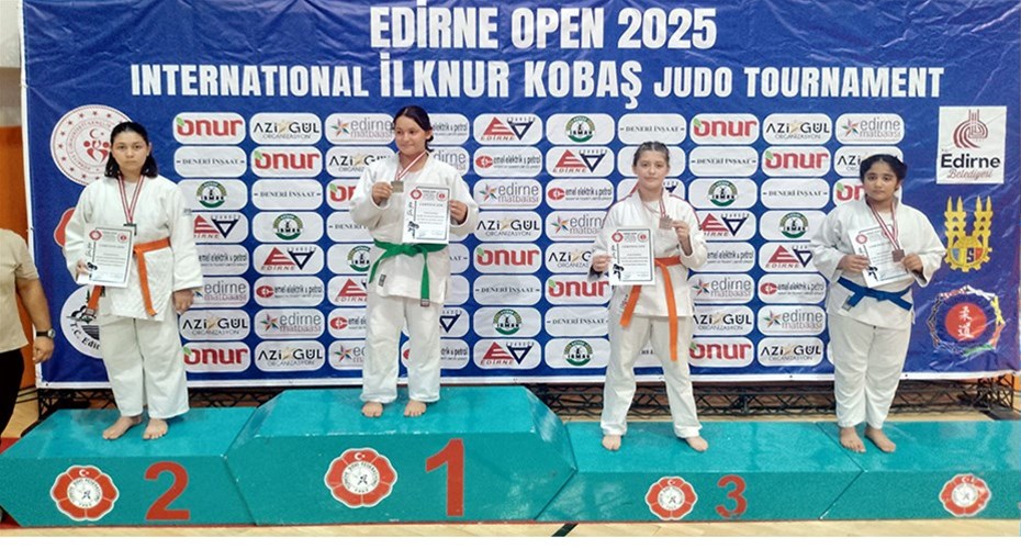  EDİRNE OPEN 2025’TE GURUR TABLOSU!