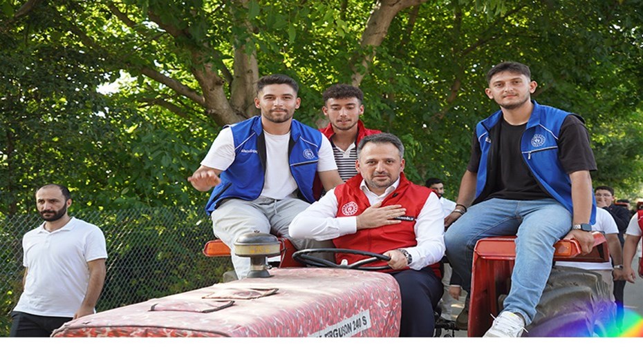 Bu hasatta emek var, gençlik var, gelecek var! 💚